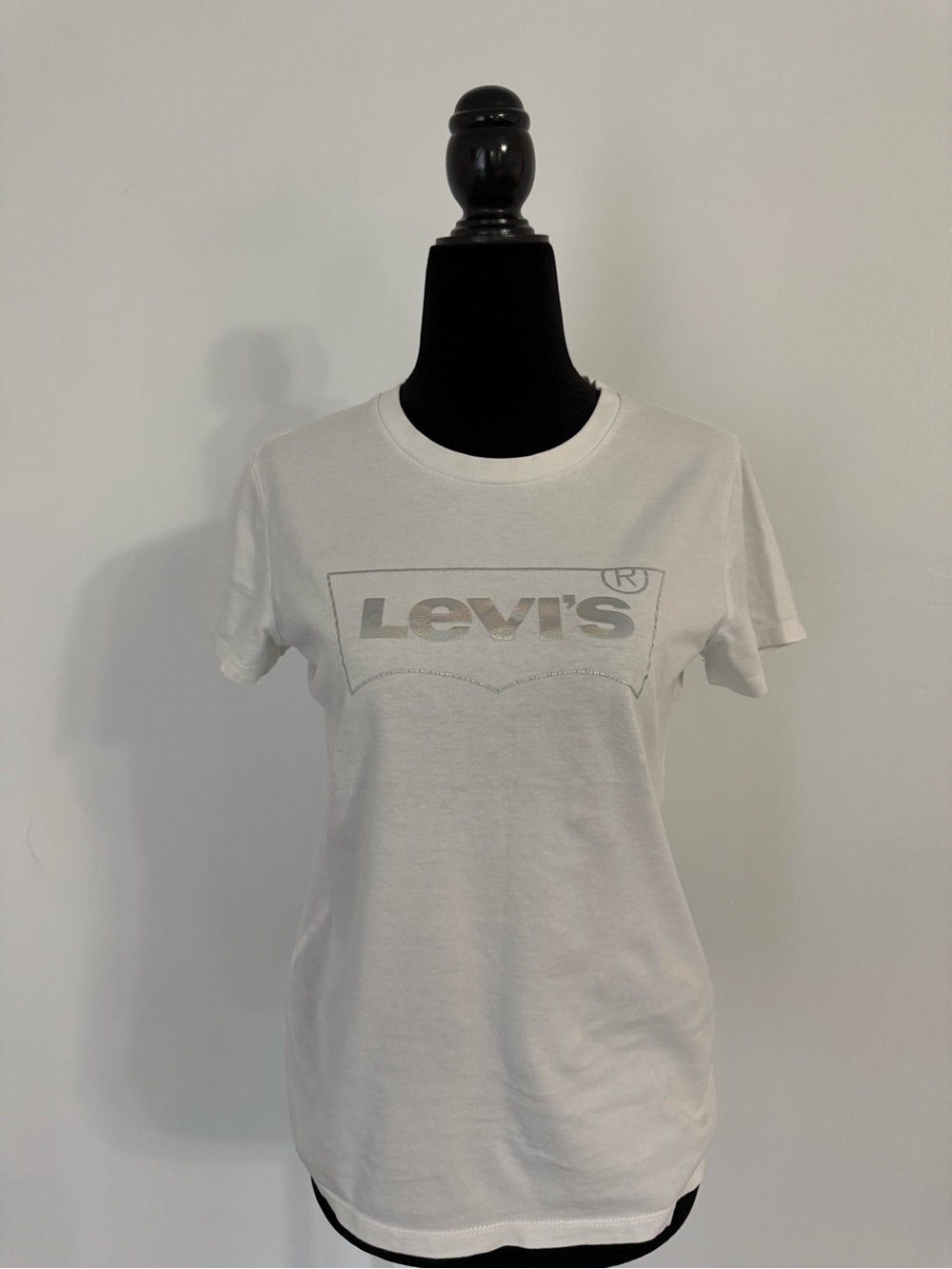Levi's White Short Sleeve Logo Tee
